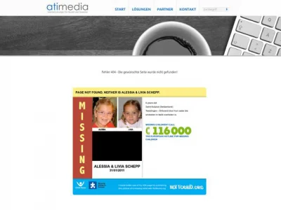 404 Seite nicht gefunden Internetseite Website kreativ