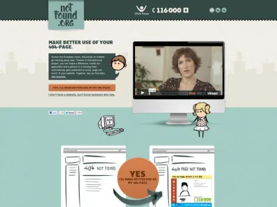 Internet Fehlerseiten 404 Seite nicht gefunden Kreativität