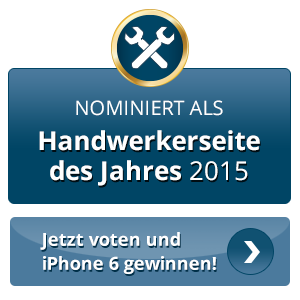 Handwerker des Jahres 2015 Website Internet Marketing