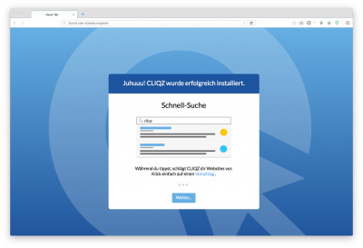 Cliqz neuer Browser Webbrowser Internet Suche
