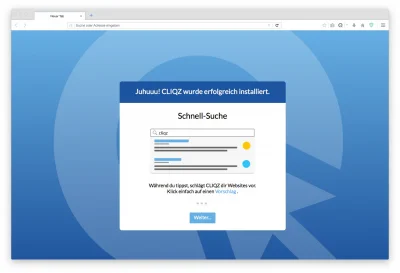 Cliqz neuer Browser Webbrowser Internet Suche