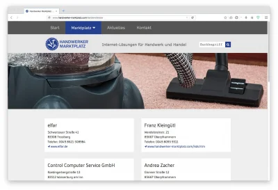 Handwerker Marktplatz www.handwerker-marktplatz.com
