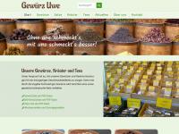 Gewürz Uwe Gewürze Salze Tees Gewürzmischungen