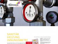 Haustechnik Körner Sanitär Heizug Installation Wartung